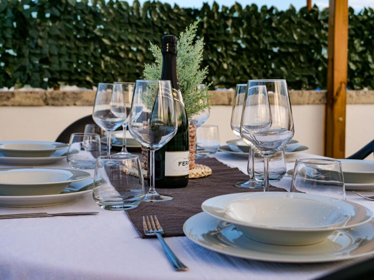 La Terrazza Dei Nonni Appartement Torre Specchia Ruggeri Buitenkant foto