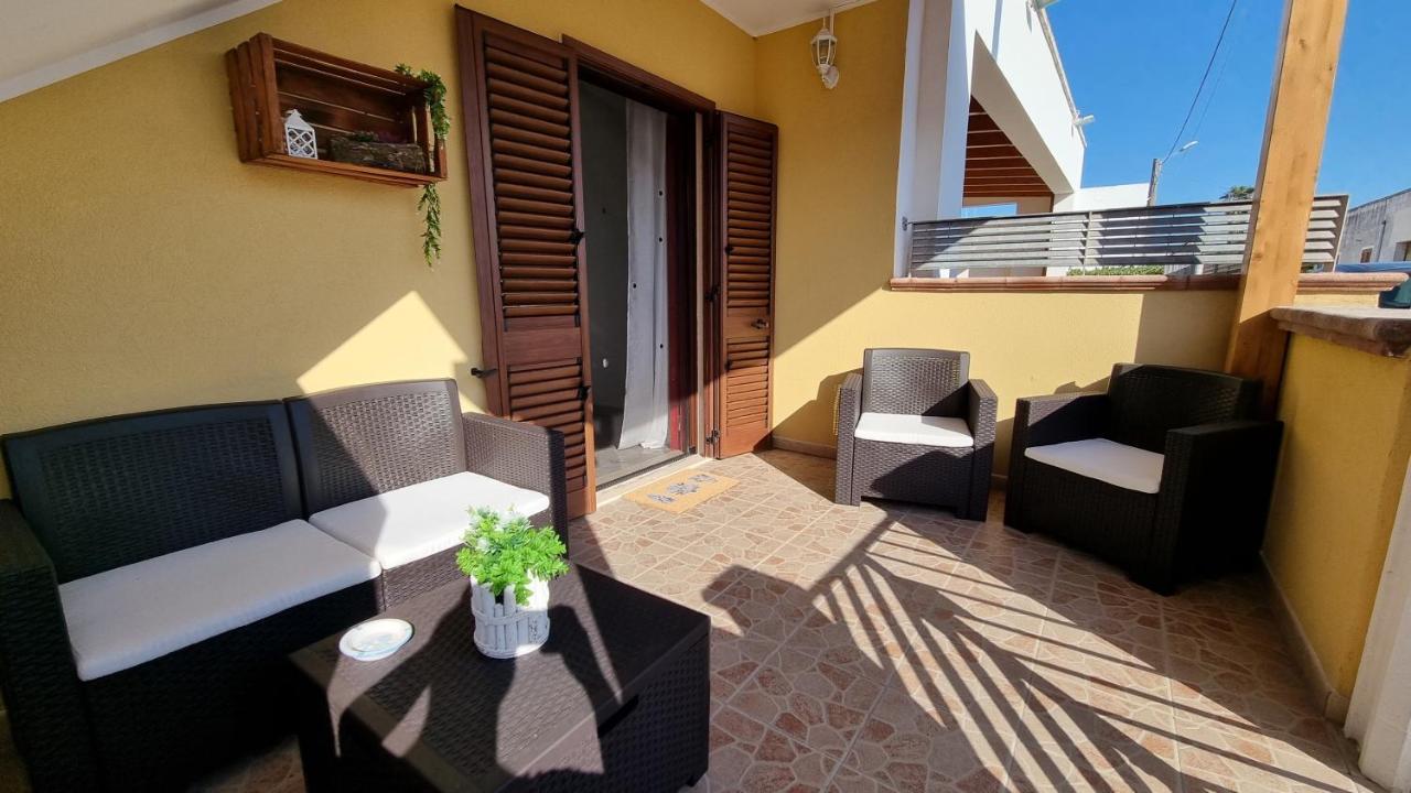 La Terrazza Dei Nonni Appartement Torre Specchia Ruggeri Buitenkant foto