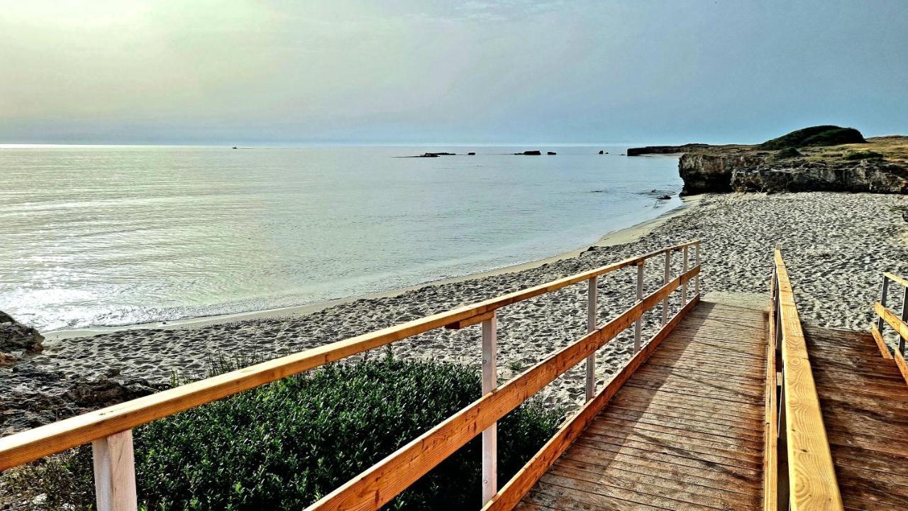 La Terrazza Dei Nonni Appartement Torre Specchia Ruggeri Buitenkant foto